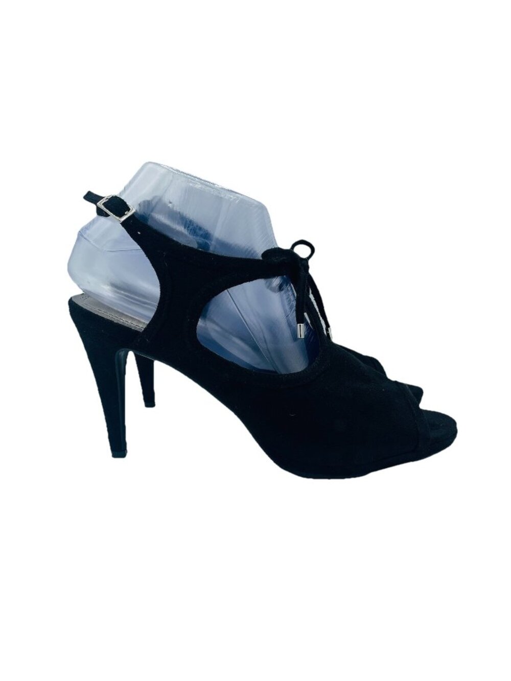 IMPO Shoes Womens Size 8 M Black Titan Comfort Slingback High Heel Stiletto